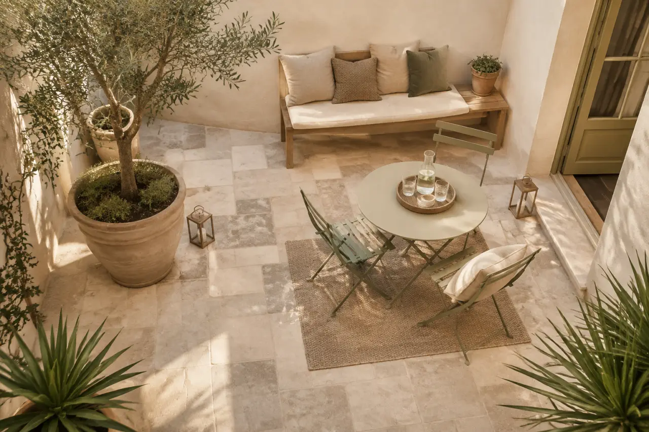 Aménager un patio extérieur : les bons choix pour créer une pièce de vie sans encombrer la cour