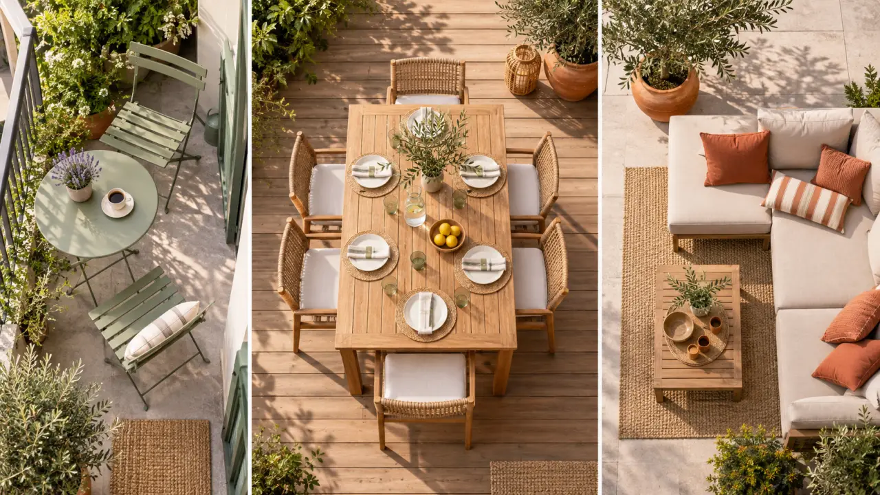 Table et salon de jardin : quel aménagement choisir selon l’espace et l’usage ?